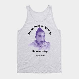 Tarana Burke Portrait and Quote Tank Top